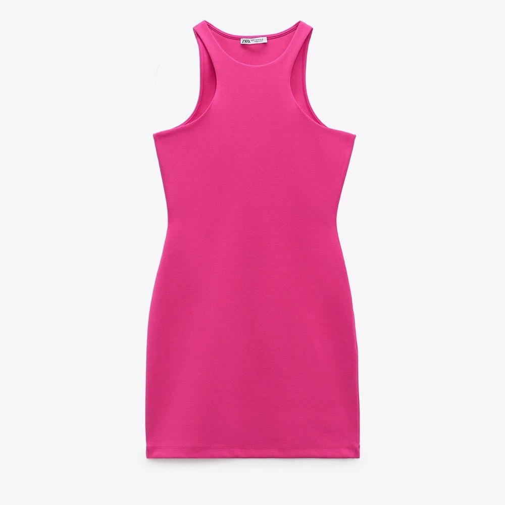 Zara Halter Dress Sz S